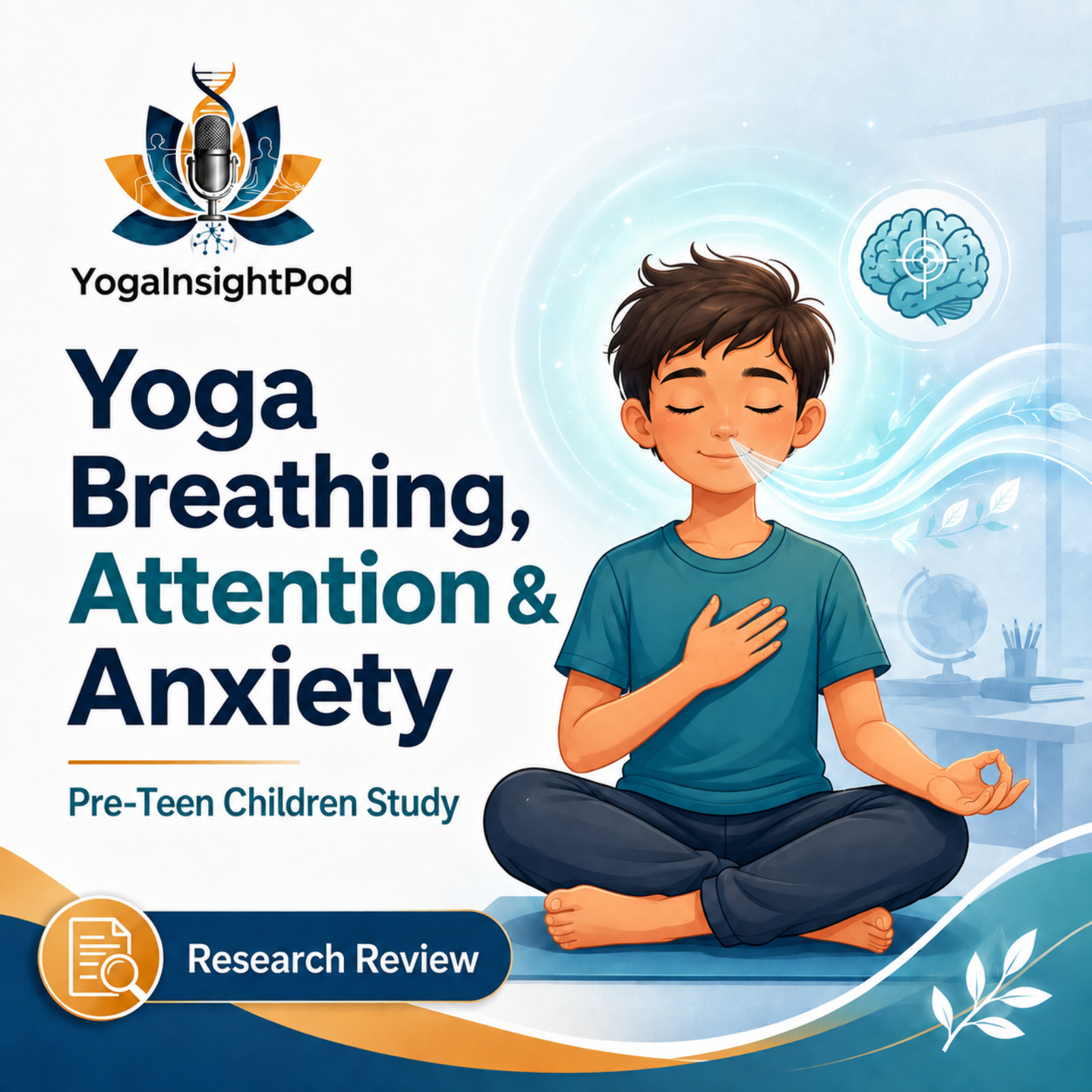 Can Yoga Breathing Improve Attention and Reduce Anxiety in Pre-Teen Children?