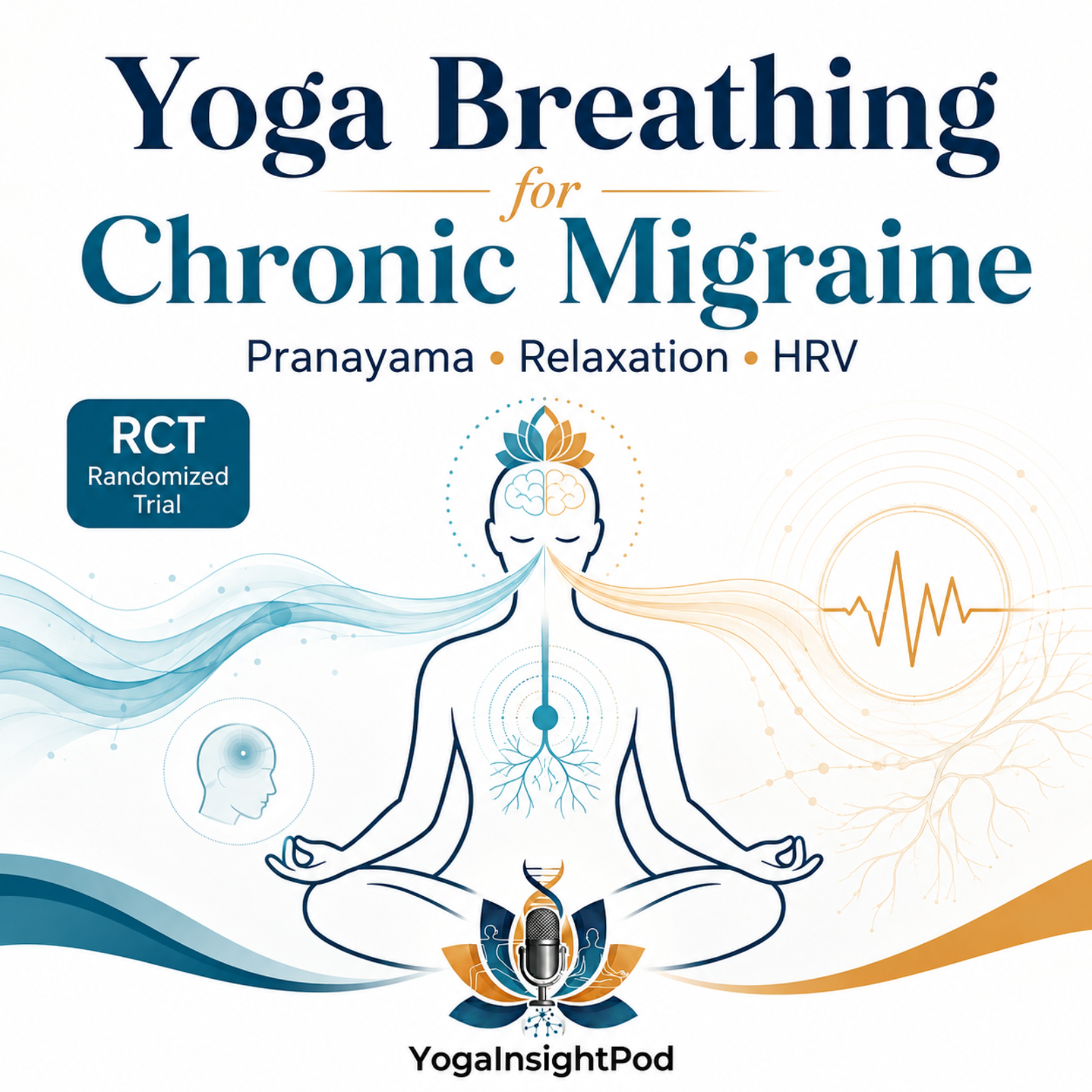 Pranayama for Migraine: Yoga Breathing, HRV & Autonomic Regulation Randomized Trial