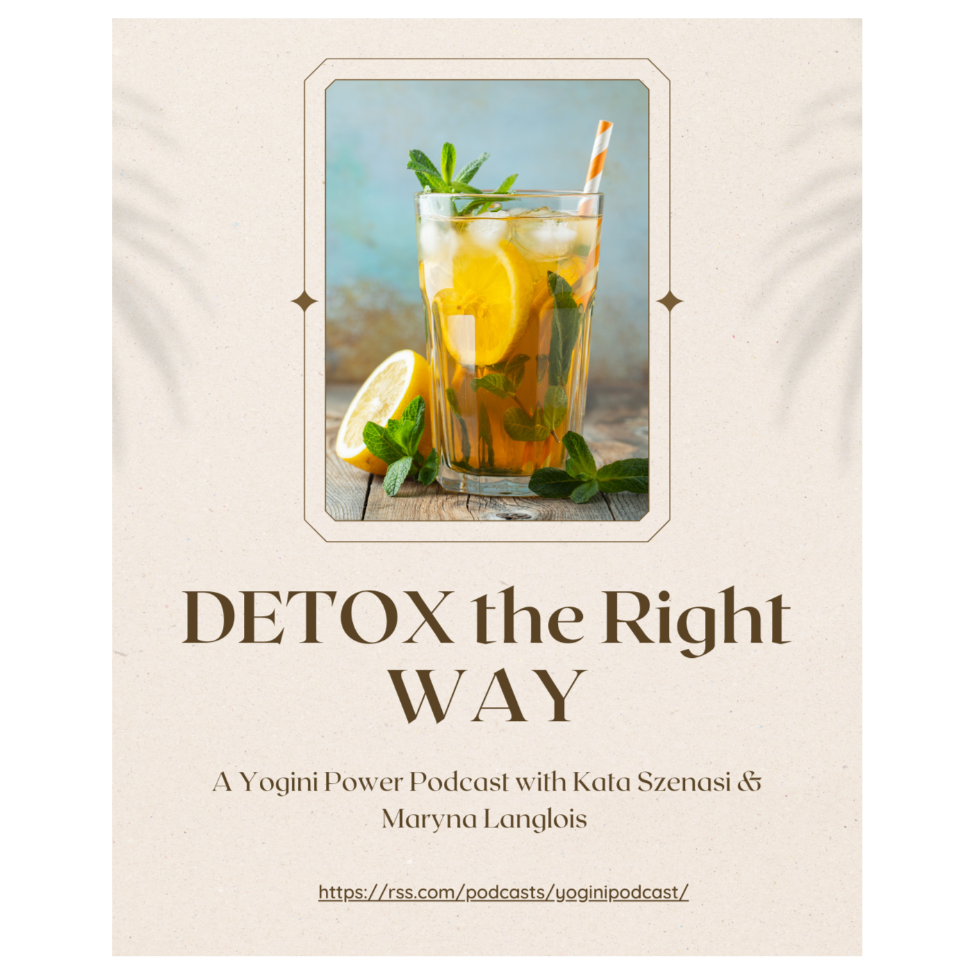 Yogini Power Podcast on DETOX with Kata & Maryna Langlois episode artwork