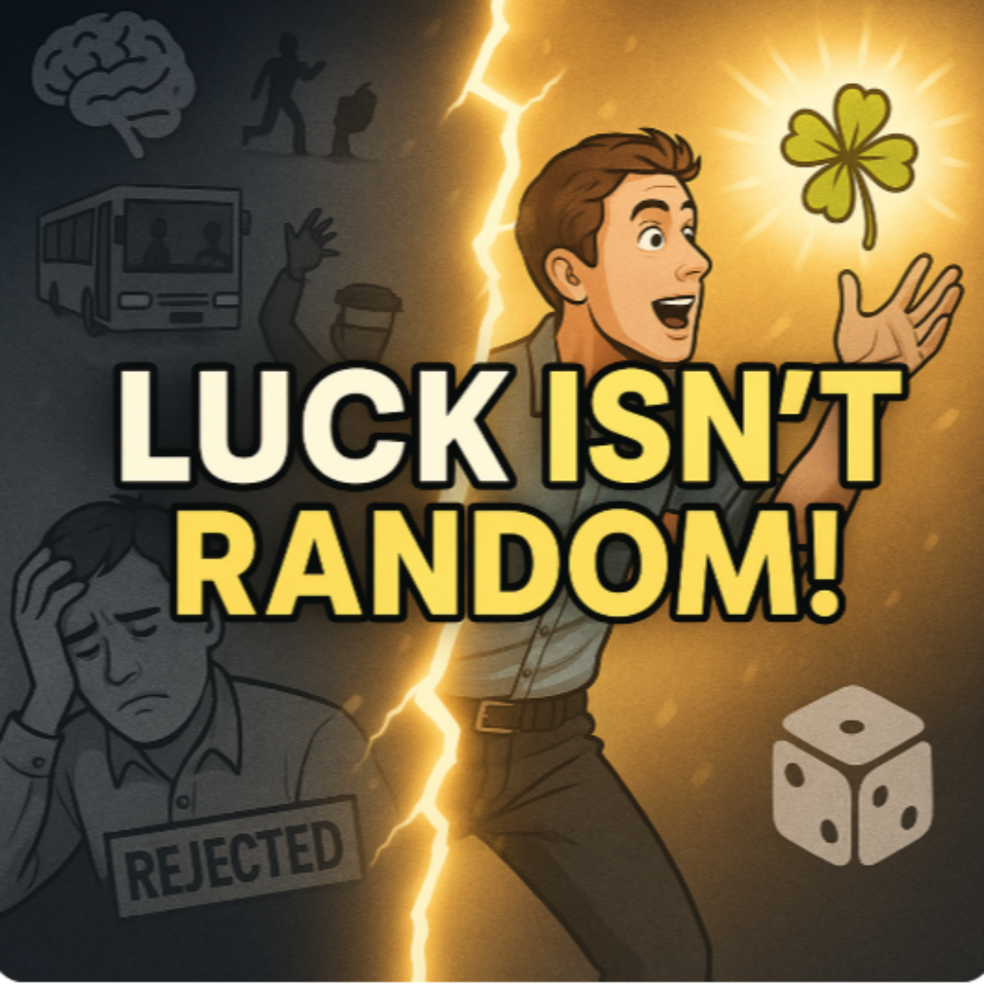 How to Manufacture Luck: Science-Backed Secrets They Never Told You! episode artwork