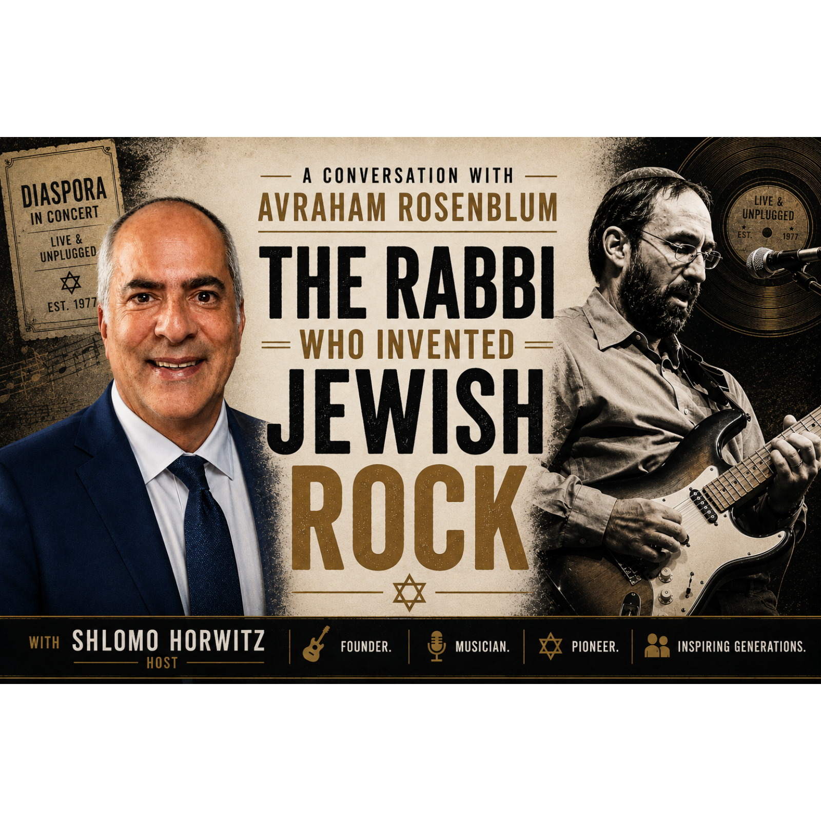 Episode 7: The Rabbi who invented Jewish Rock ‘n’ Roll episode artwork