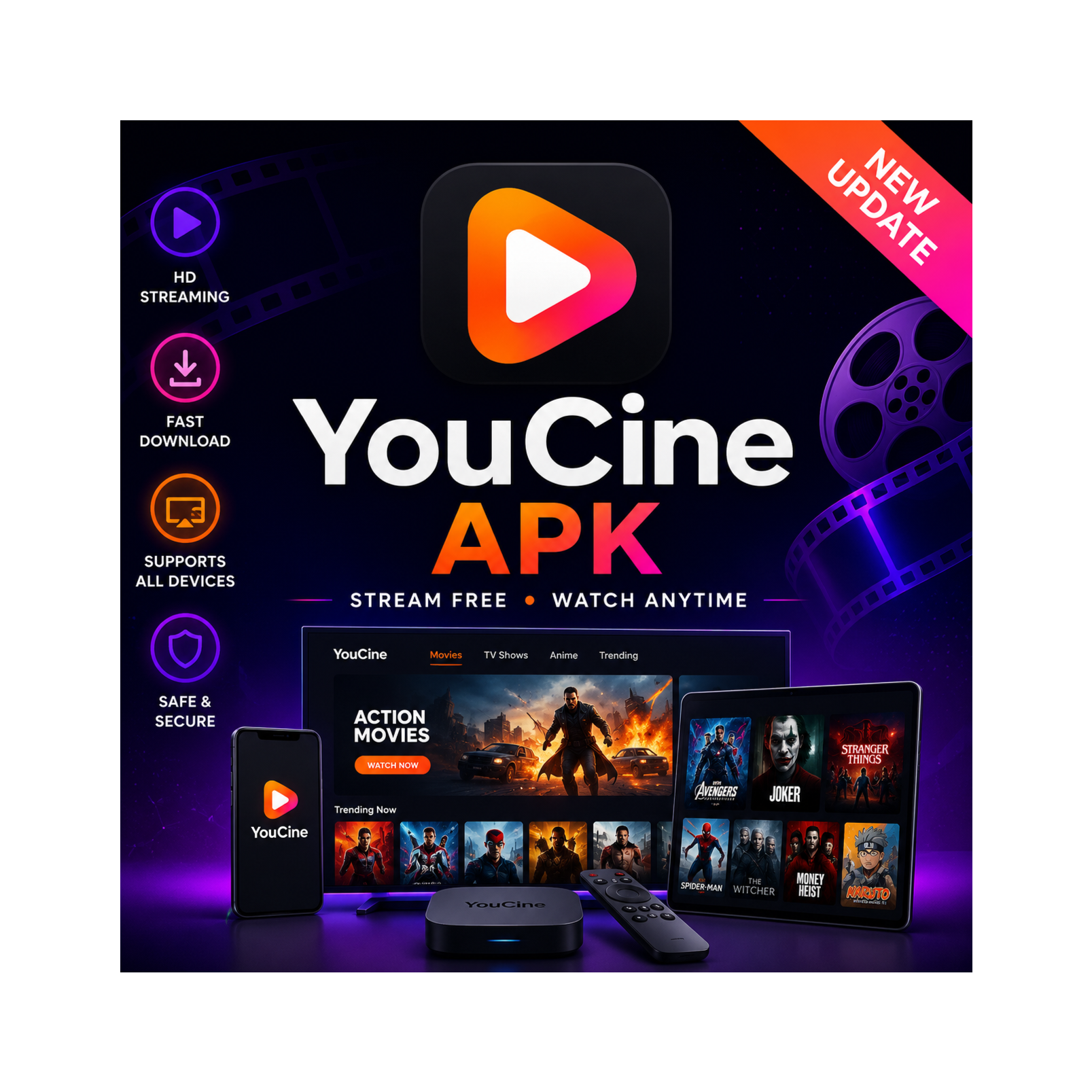What is YouCine APK? Features, Supported Devices & Installation Guide