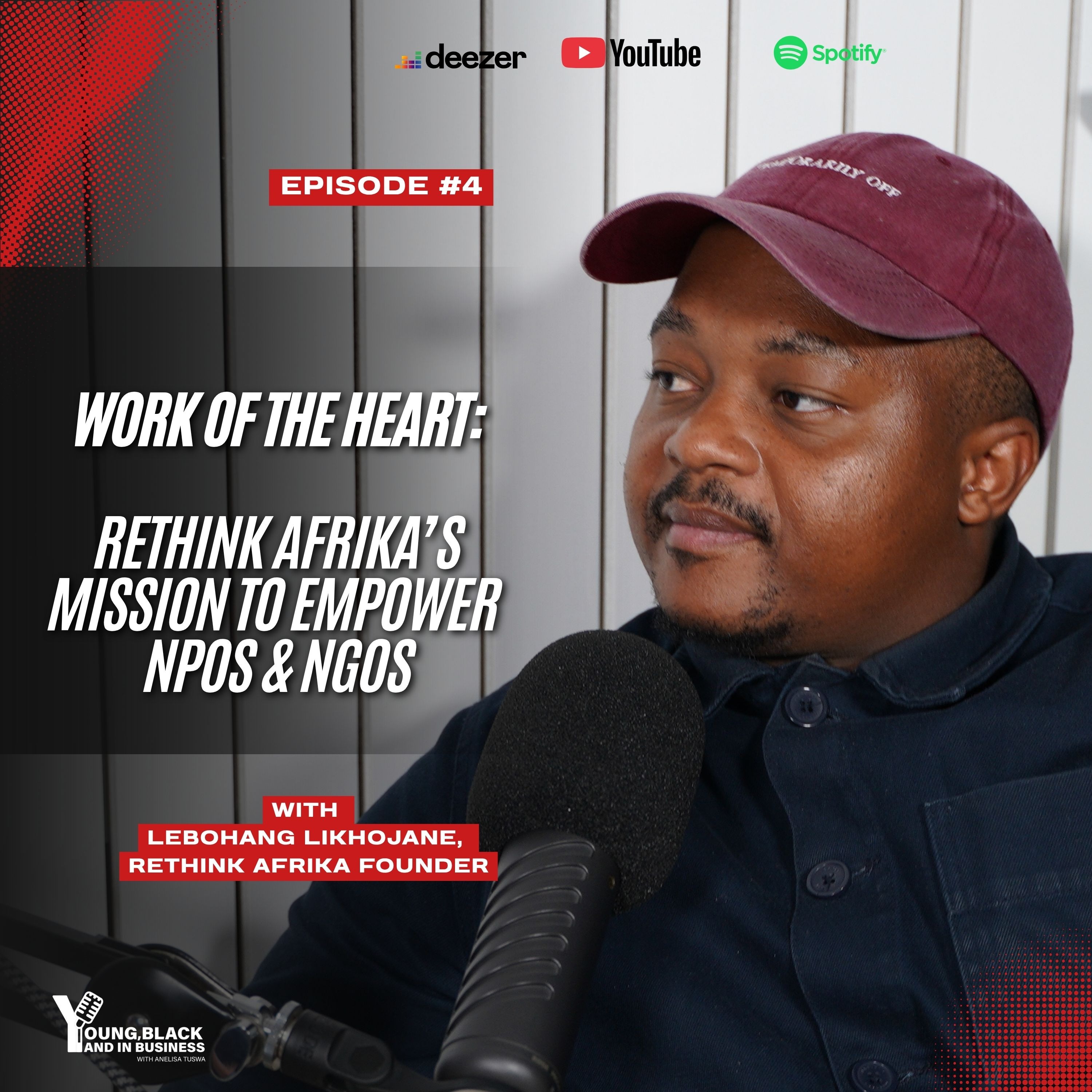 Here's why NPOs struggle to get funding, and how ReThink Afrika helps episode artwork