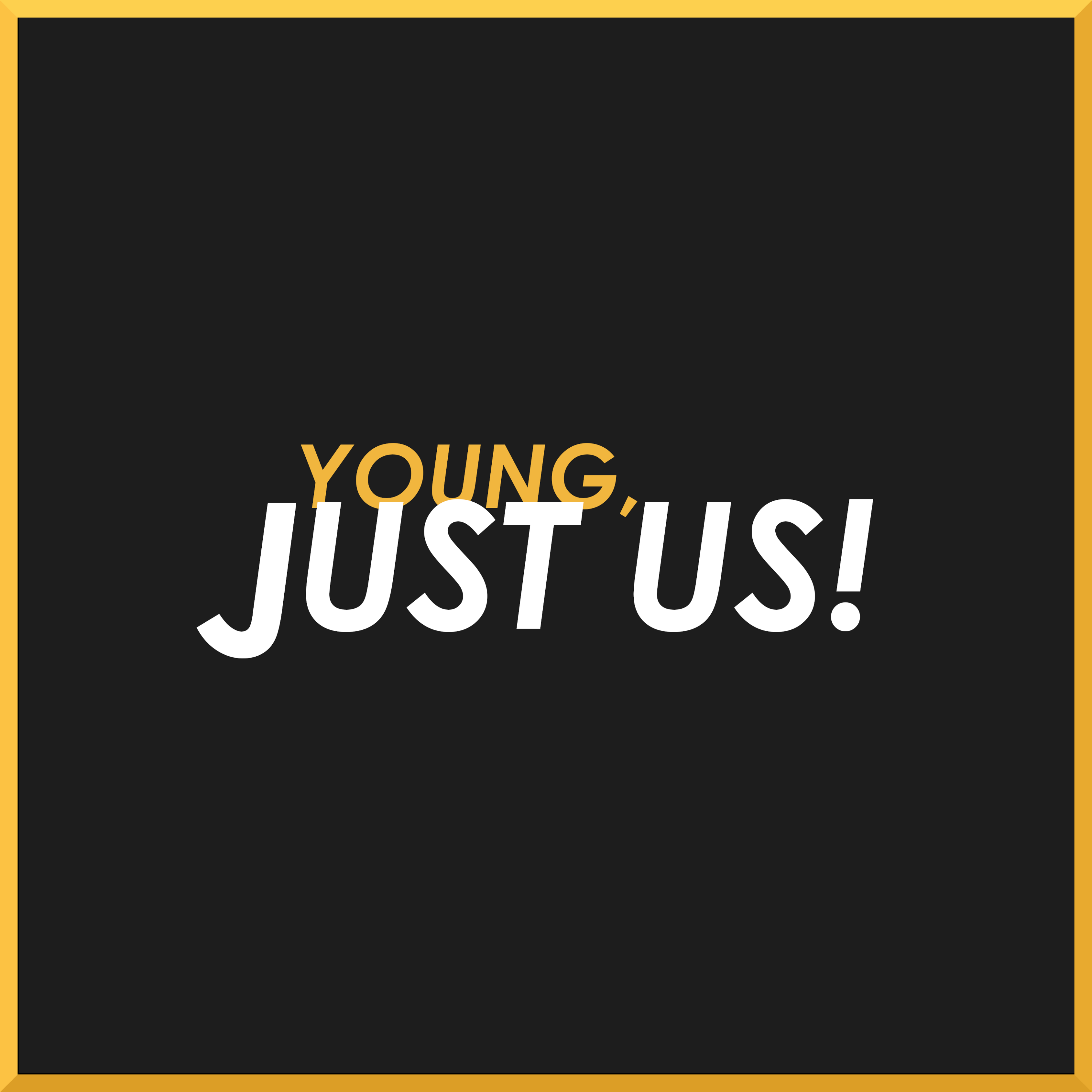 Young, Just Us! cover art