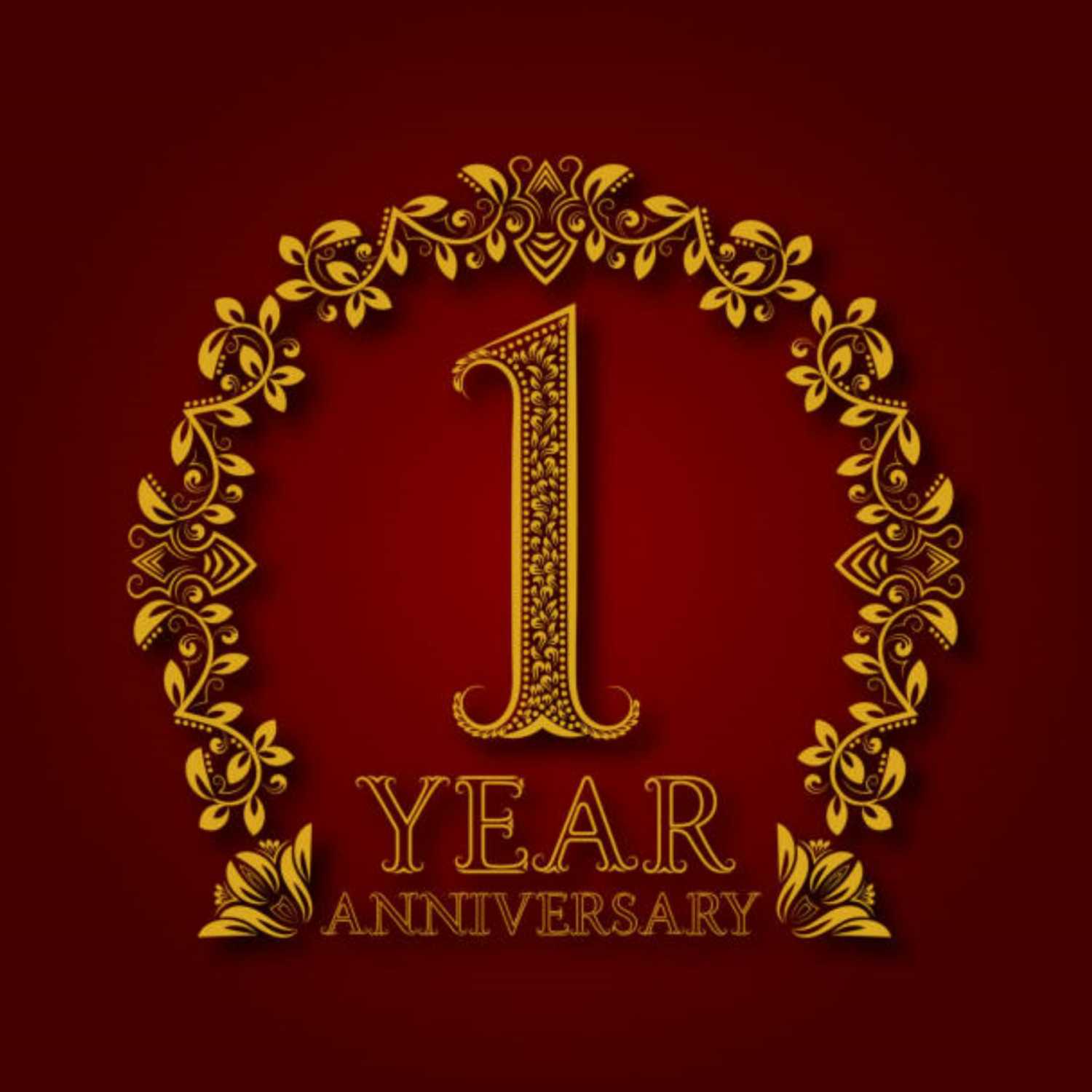 ONE YEAR DOWN!  TUNE IN FOR THE LOVE GROWTH