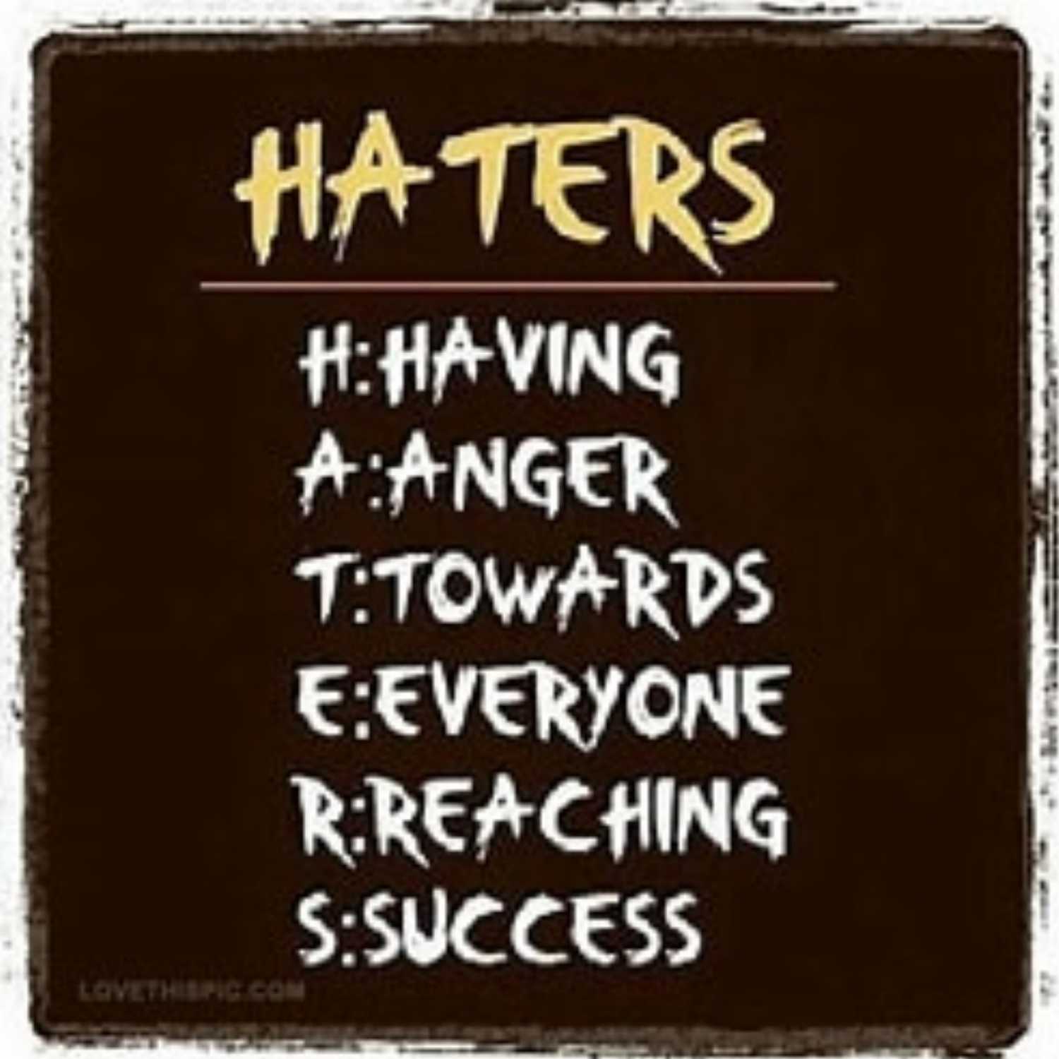 Support Your Local Haters