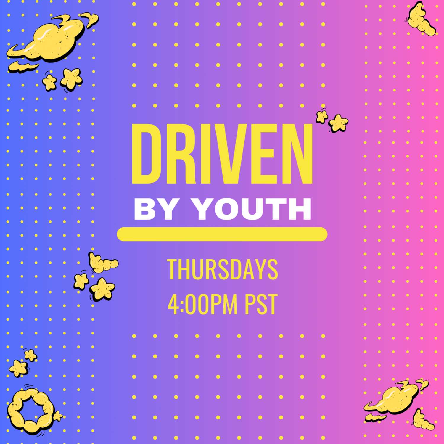 Driven By Youth podcast artwork