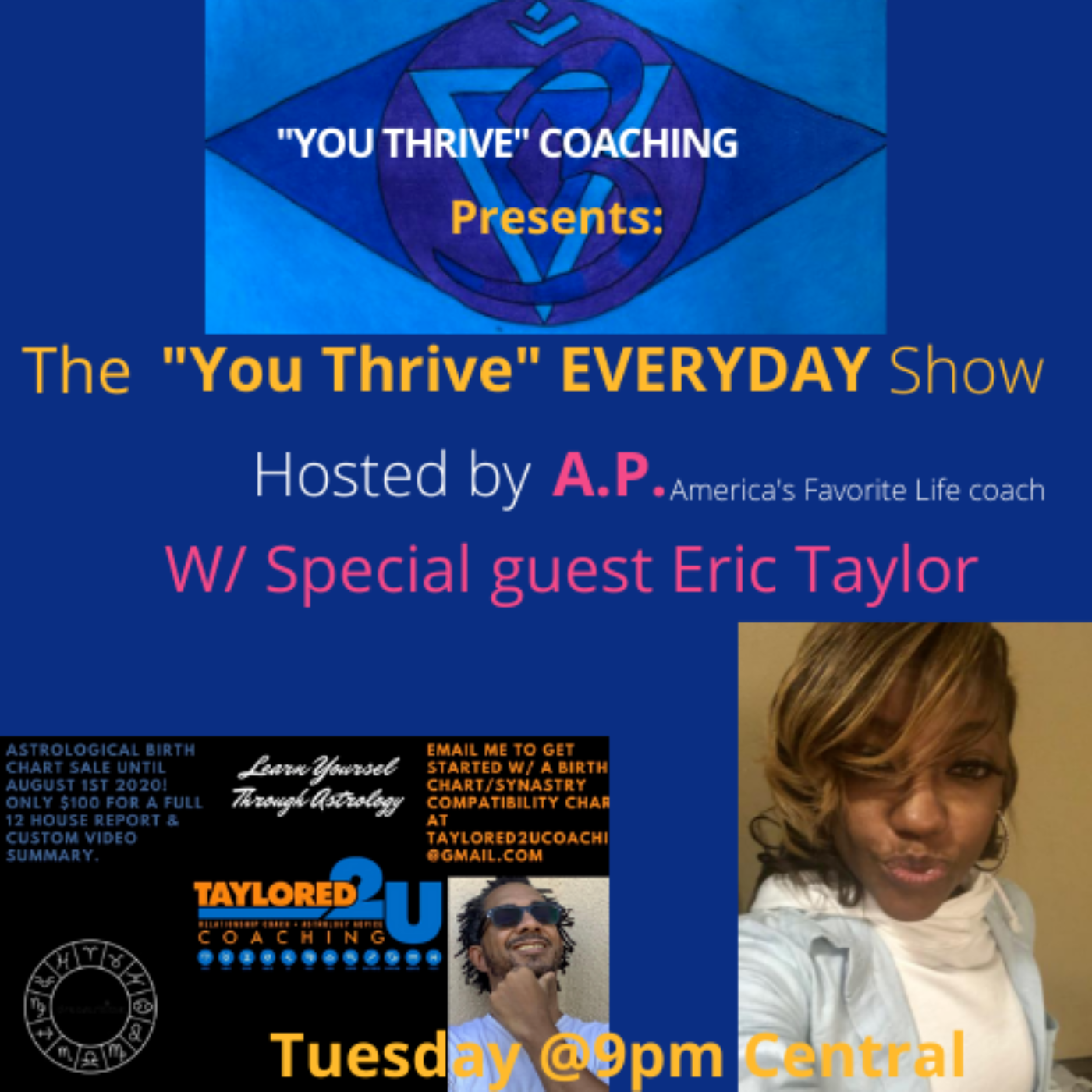 The "You Thrive" EVERYDAY Show W/ Special Guest Eric Taylor episode artwork