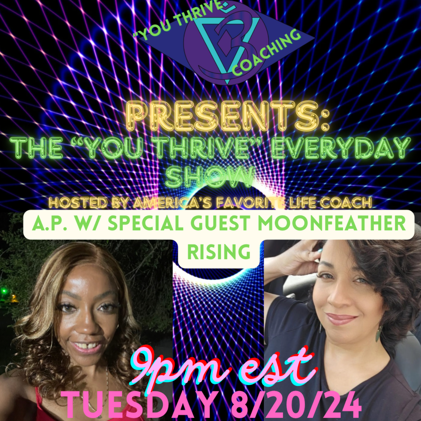 The "You Thrive" EVERYDAY Show w/ special guest Moonfeather Rising episode artwork
