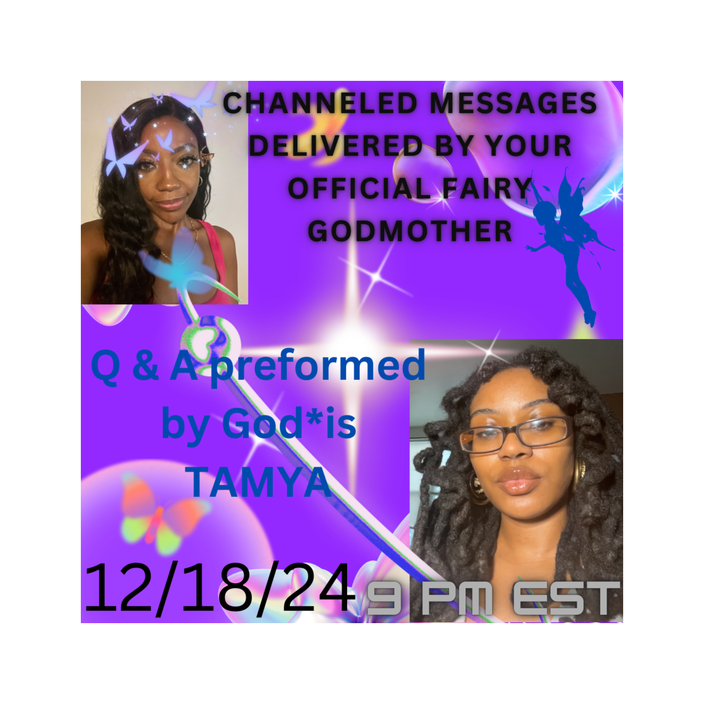 Welcome to your Enchanted FairyLand! Q&A performed by God*is  Tamya, A.P and Alexandria episode artwork