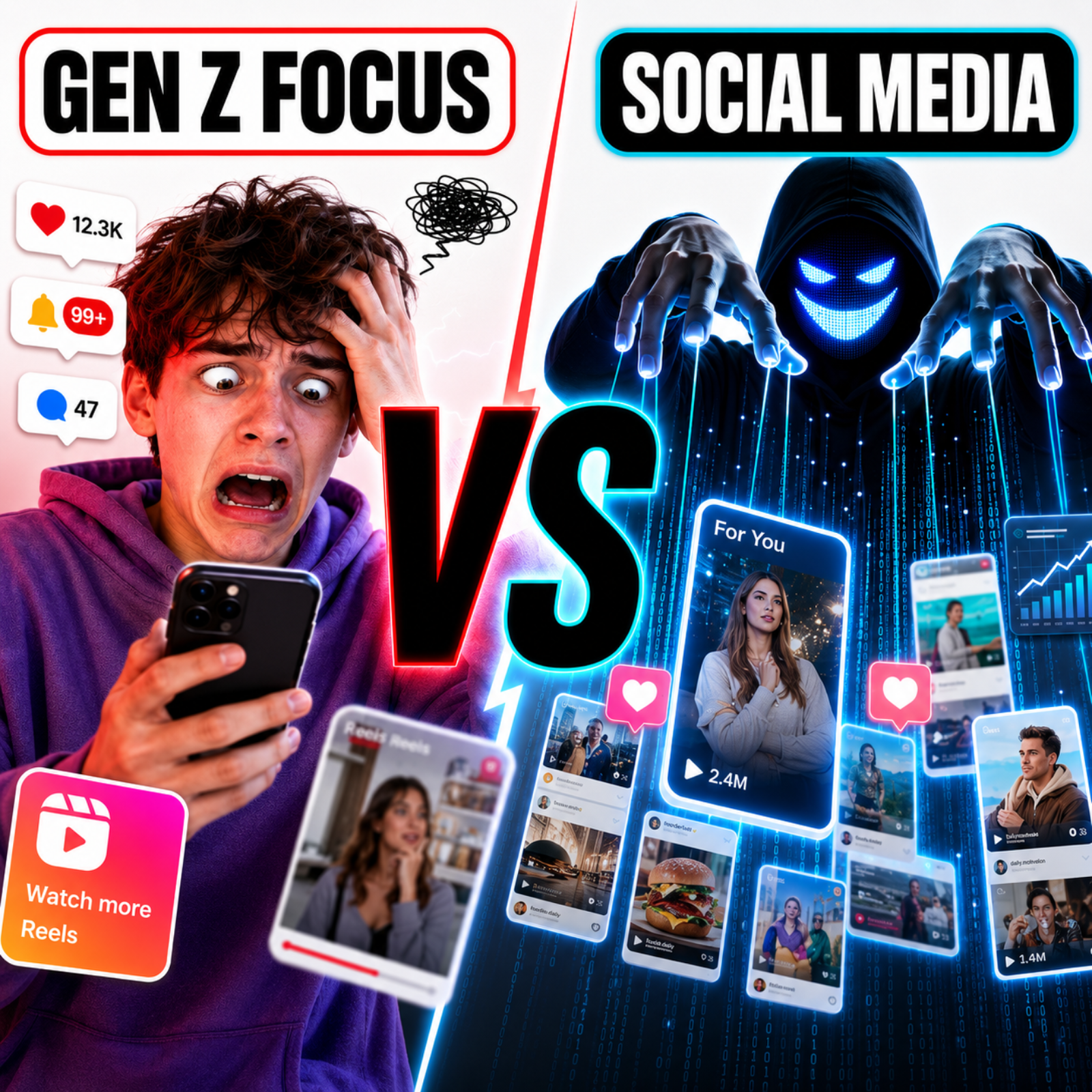 Attention Span vs The Algorithm: Why Gen Z Can’t Focus Anymore episode artwork