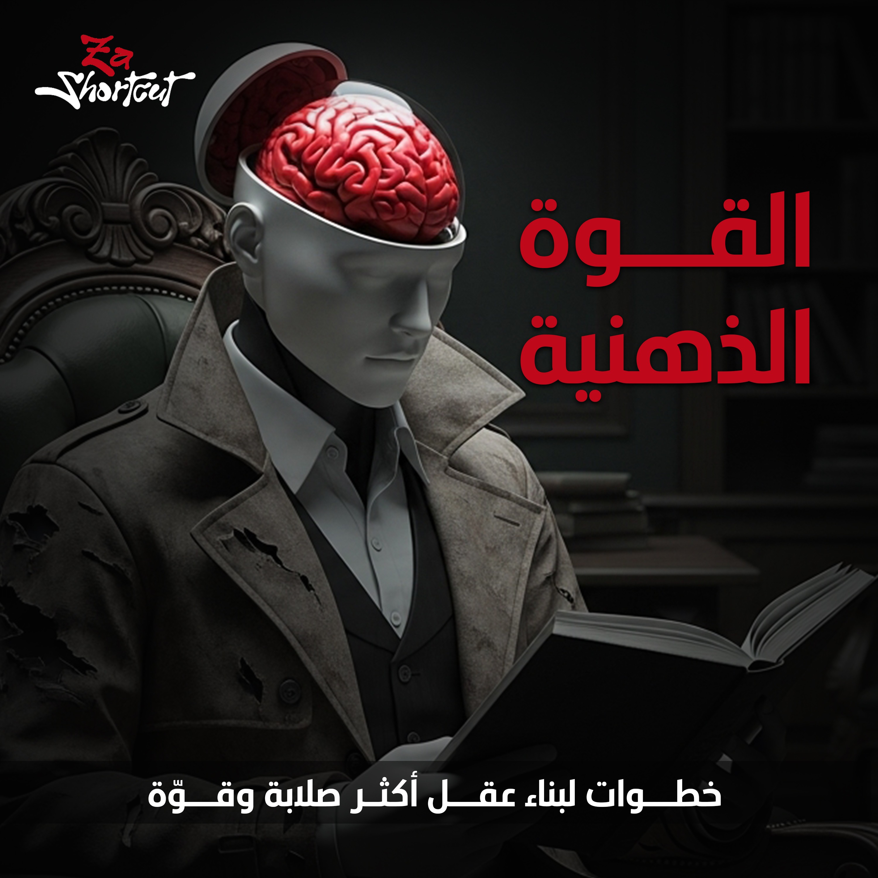 za shortcut - خطوات لبناء عقل أكثر صلابة وقوّة | القوة الذهنية +