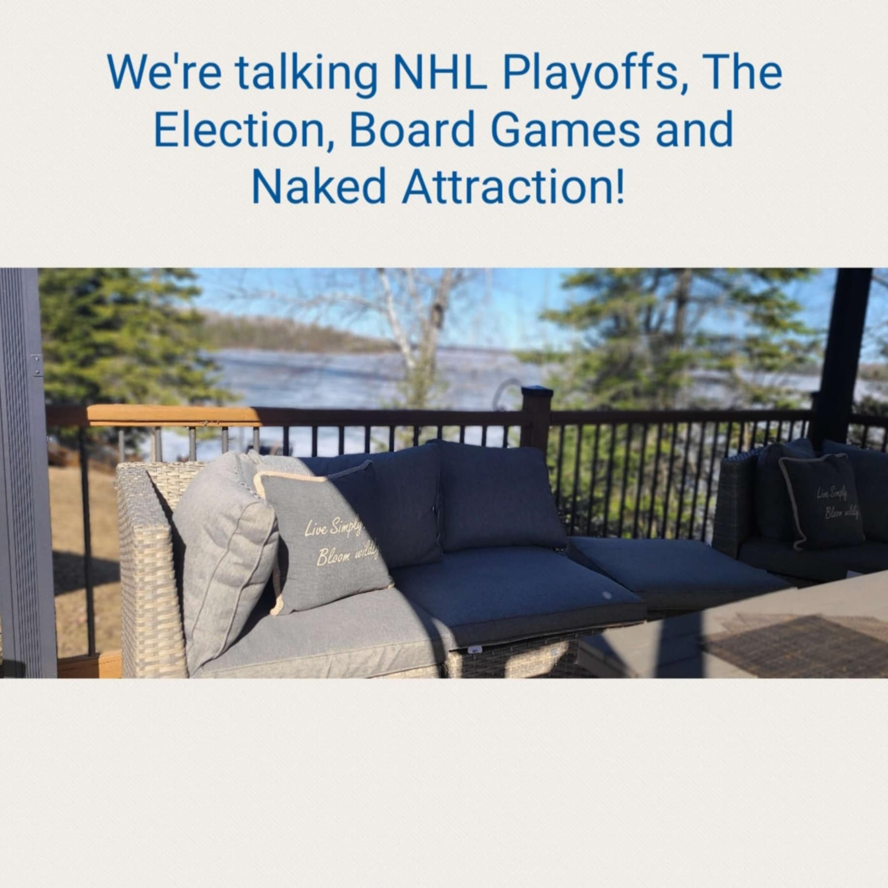 Some Guests, NHL Playoffs, Election Stuff, Games, Naked Attraction  episode artwork