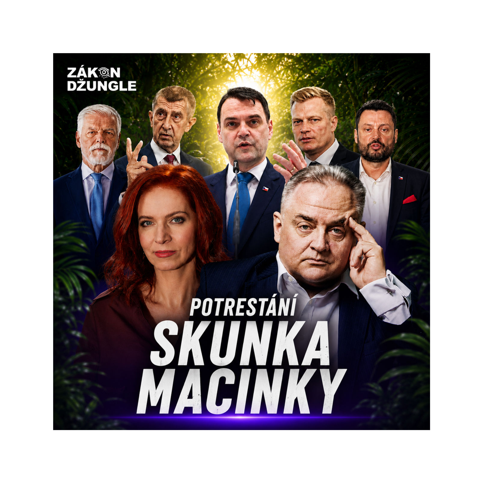 Potrestání skunka Macinky: Dobyvatel Pavel, dobrodinec Babiš, bytař Prokop a daňový únikář Turek