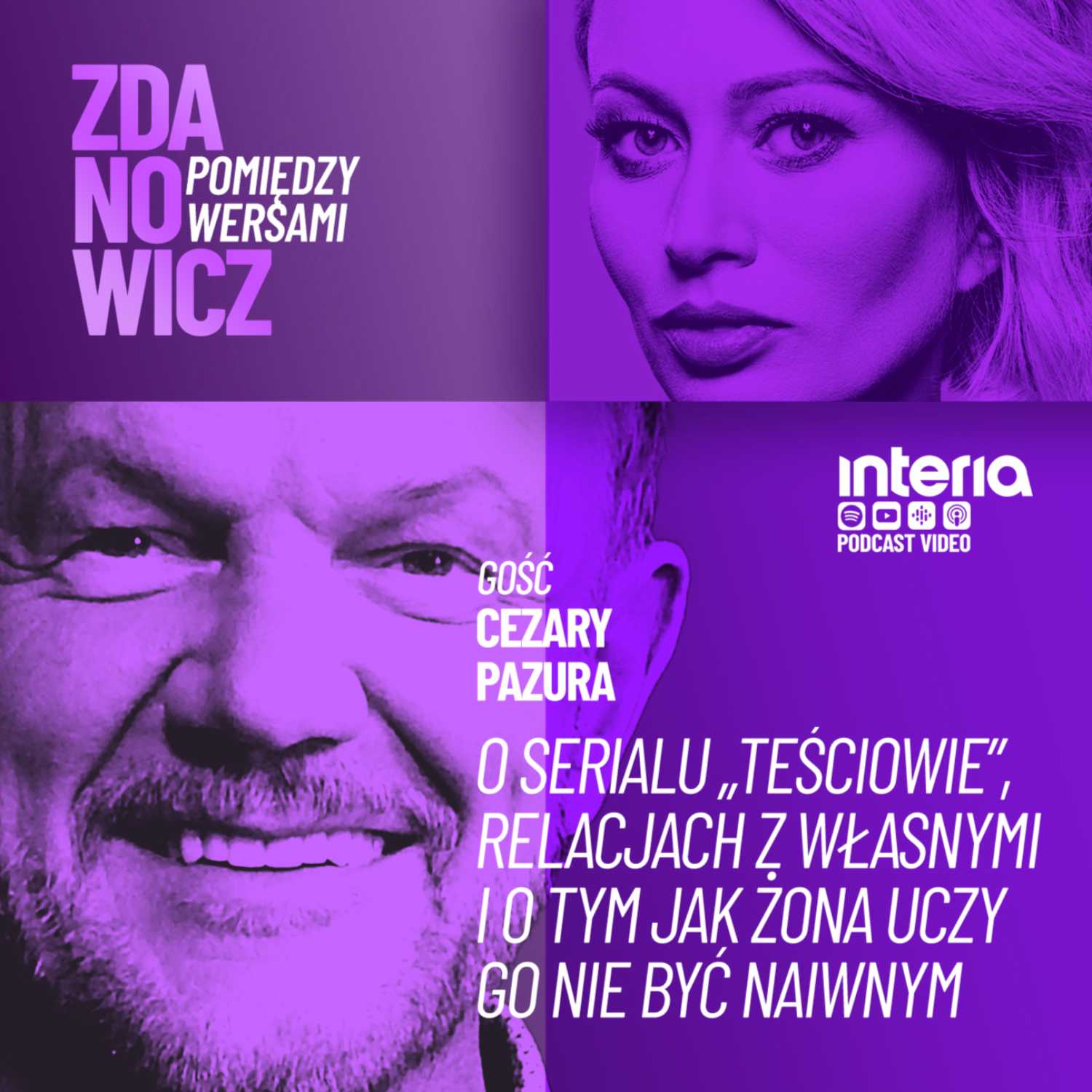 Cezary Pazura o swoich kultowych (i nowych) rolach