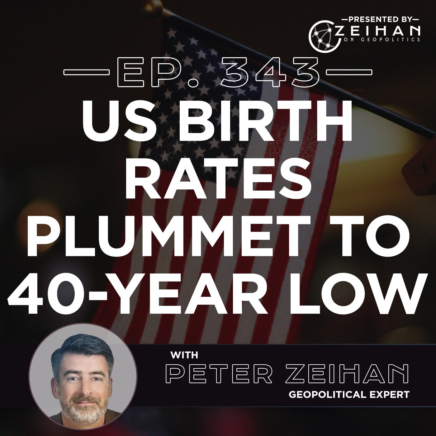 US Birth Rates Plummet To 40-Year Low || Peter Zeihan