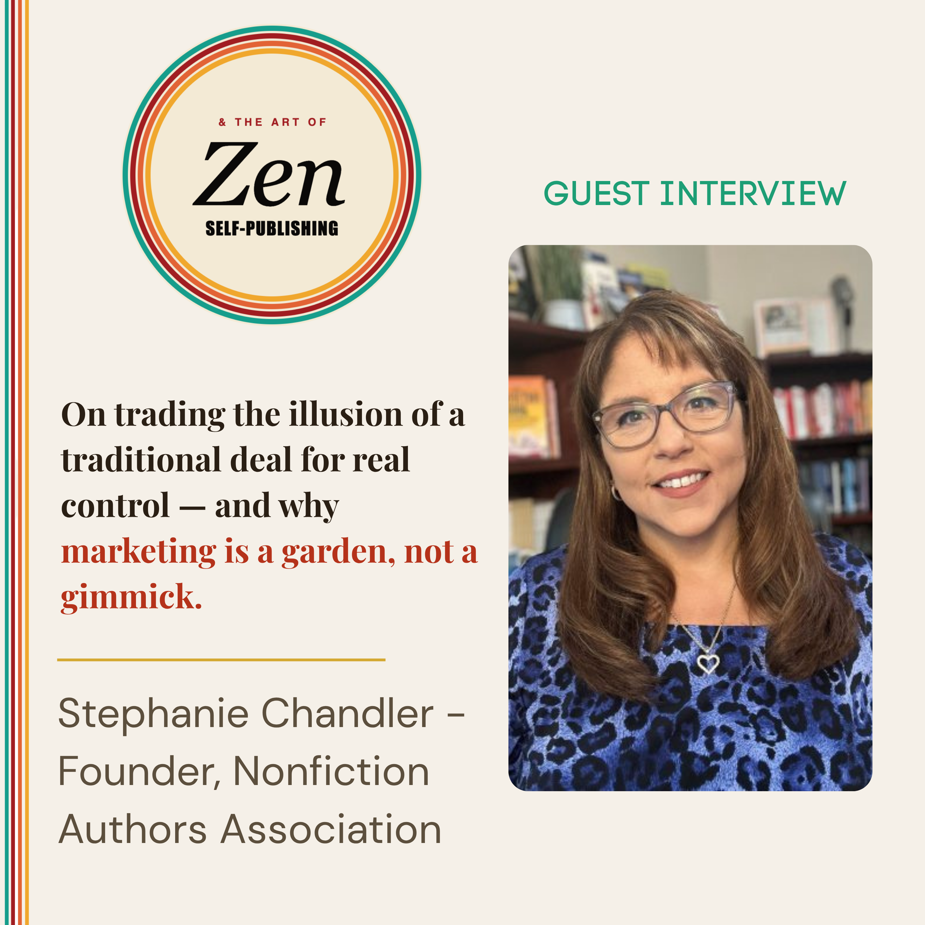Stephanie Chandler on trading the illusion of a traditional deal for real control — and why marketing is a garden, not a gimmick episode artwork