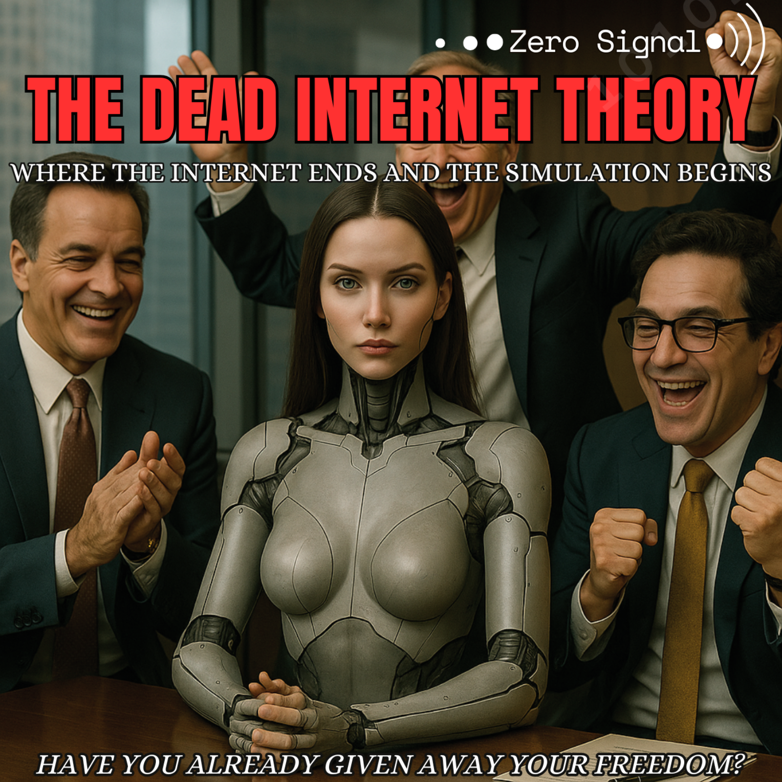 The Dead Internet Theory: Where the Internet Ends and the Simulation Begins