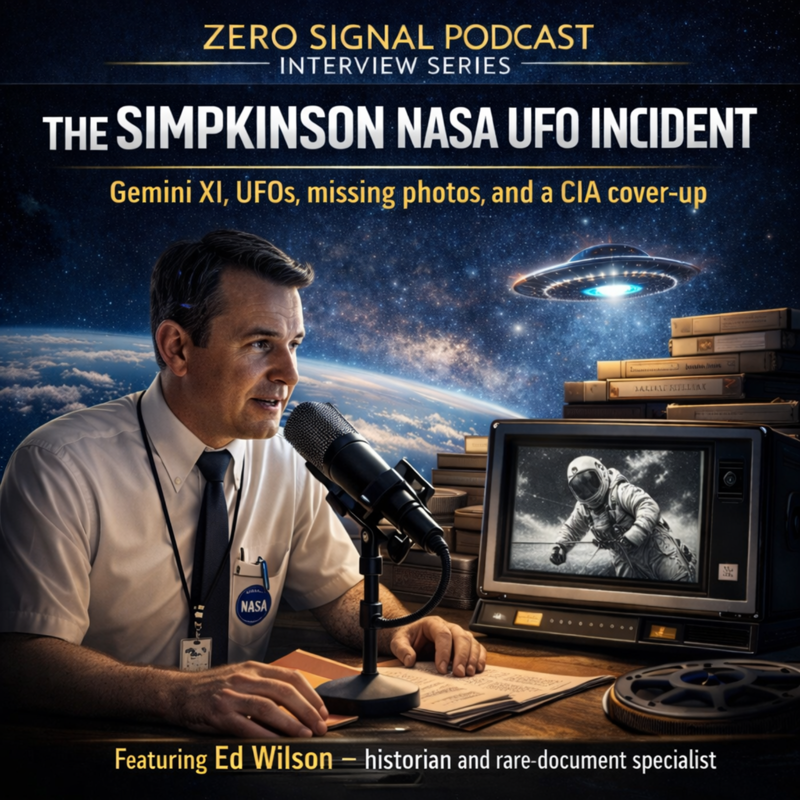 The Simpkinson NASA UFO Incident: Gemini XI, UFOs, Missing Photos, and a CIA Cover-Up