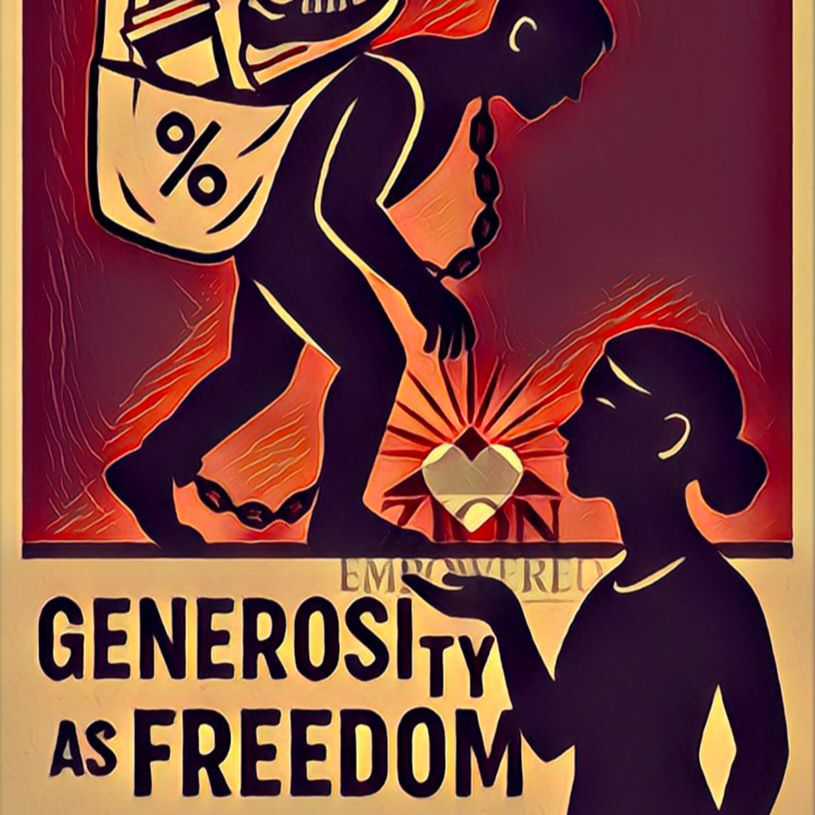Consumerism as Slavery, Generosity as Freedom episode artwork