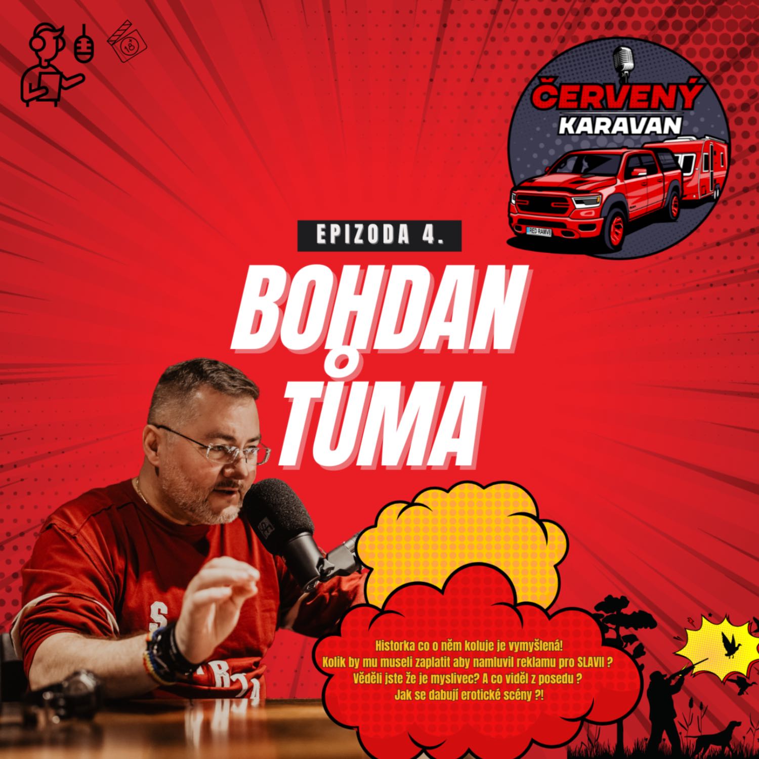 Červený karavan EP4 - Bohdan Tůma rozhovor