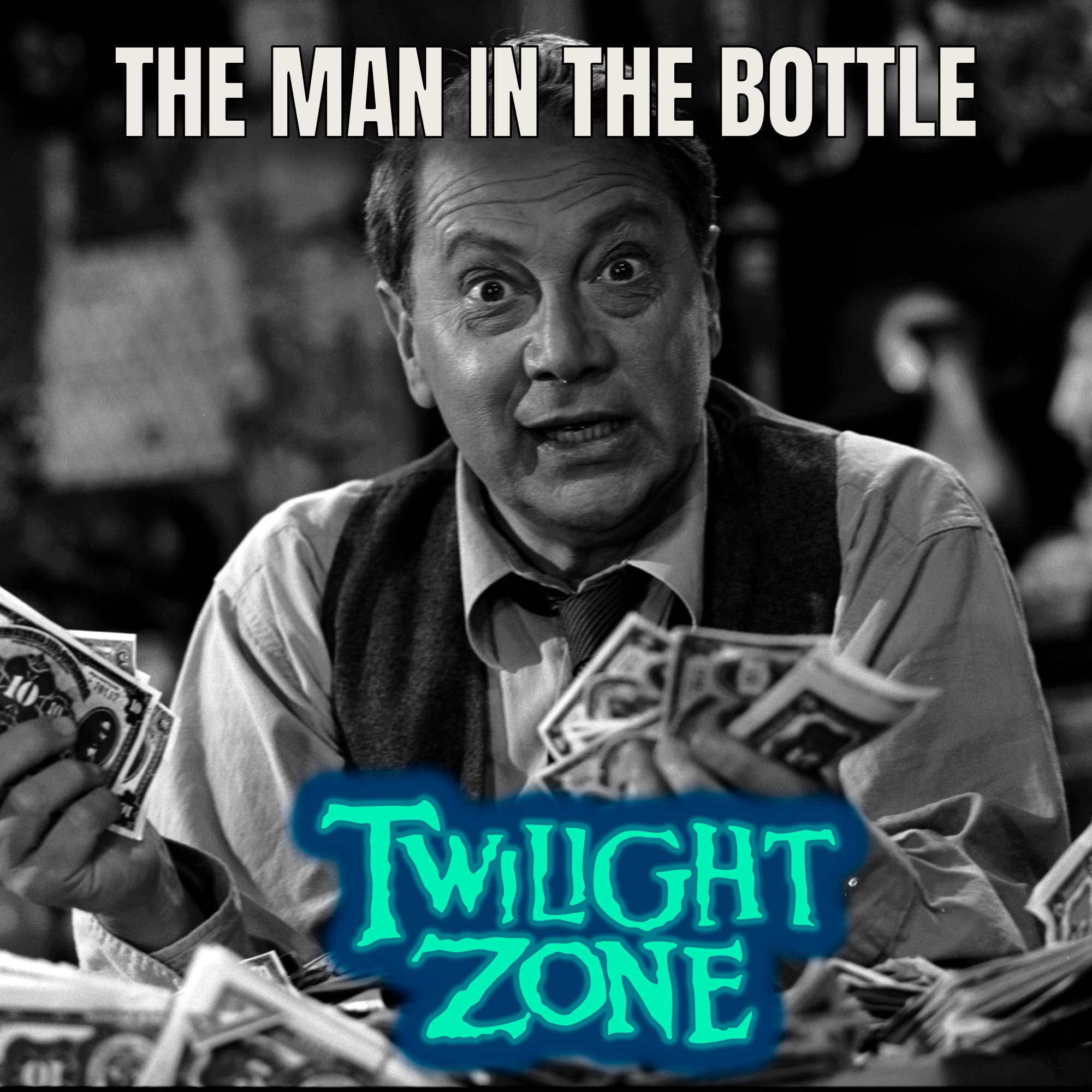 Além da Imaginação Podcast:  The Man In The Bottle episode artwork