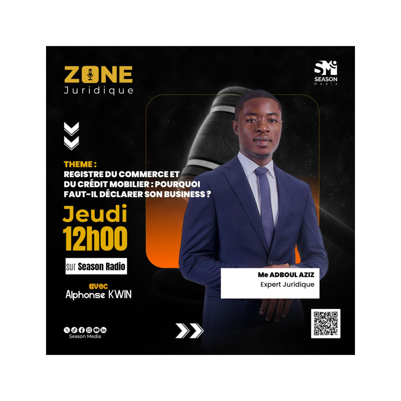 REGISTRE DU COMMERCE ET DU CREDIT MOBILIER : POURQUOI FAUT-IL DECLARER SON BUSINESS ? episode artwork